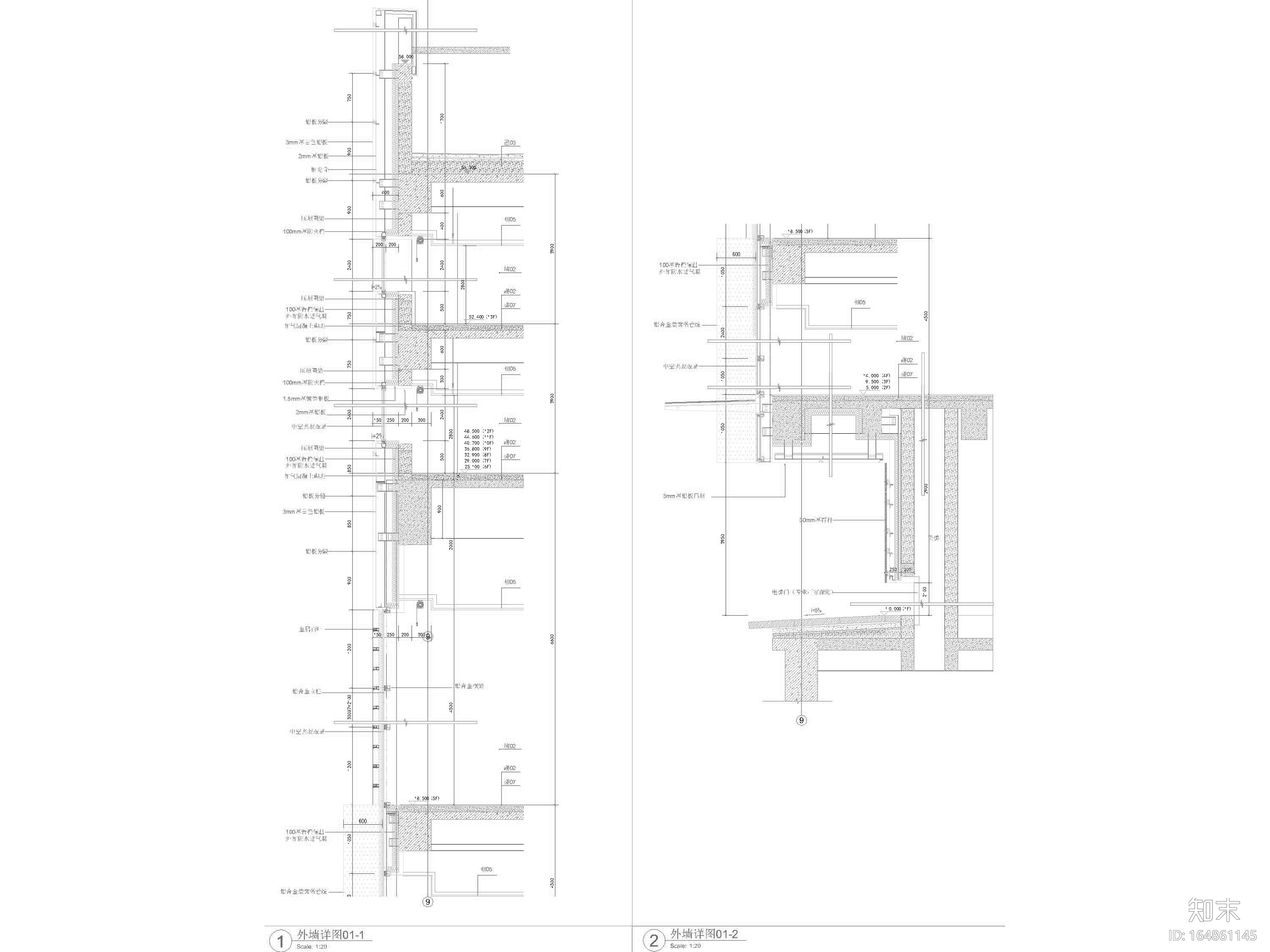 [海南]海口优联国际医院建筑施工图+结构图施工图下载【ID:164861145】