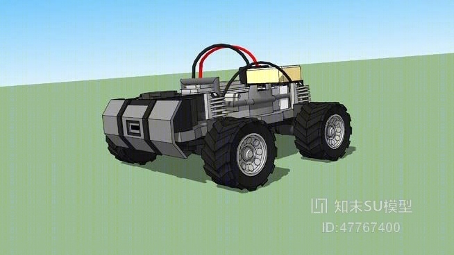 玩具汽车SU模型下载【ID:47767400】