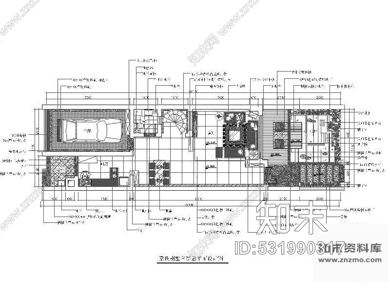 施工图知名高档别墅样板装修图(含实景)cad施工图下载【ID:531990317】