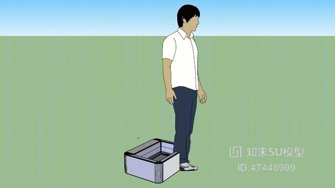 单人SU模型下载【ID:217996094】