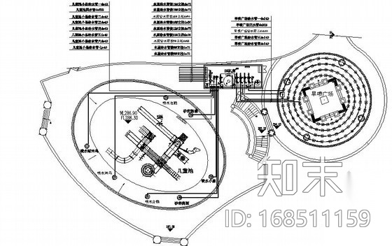 [广州]某水上乐园游乐给排水全套图纸cad施工图下载【ID:168511159】