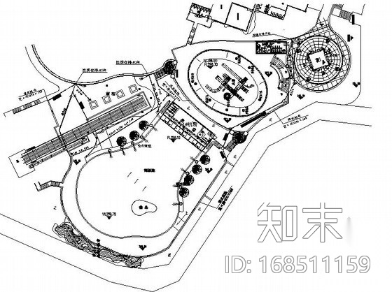 [广州]某水上乐园游乐给排水全套图纸cad施工图下载【ID:168511159】
