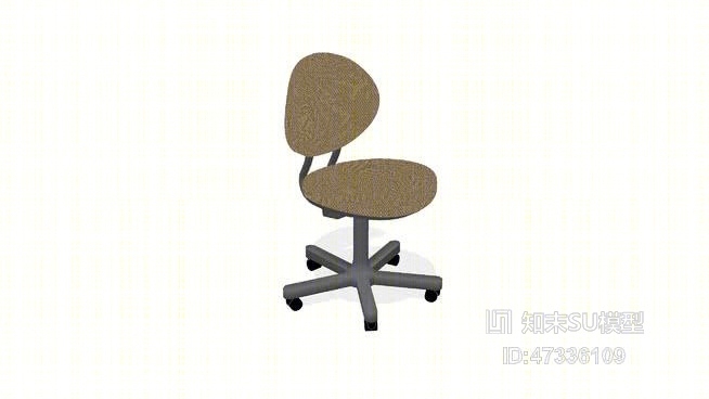 Steelcase办公椅SU模型下载【ID:47336109】