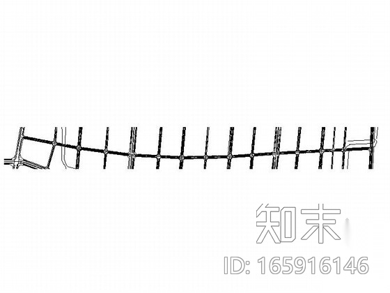 [浙江]经济开发区道路绿化施工图cad施工图下载【ID:165916146】