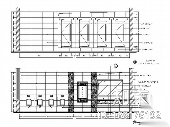 医院卫生间装修详图cad施工图下载【ID:168176192】