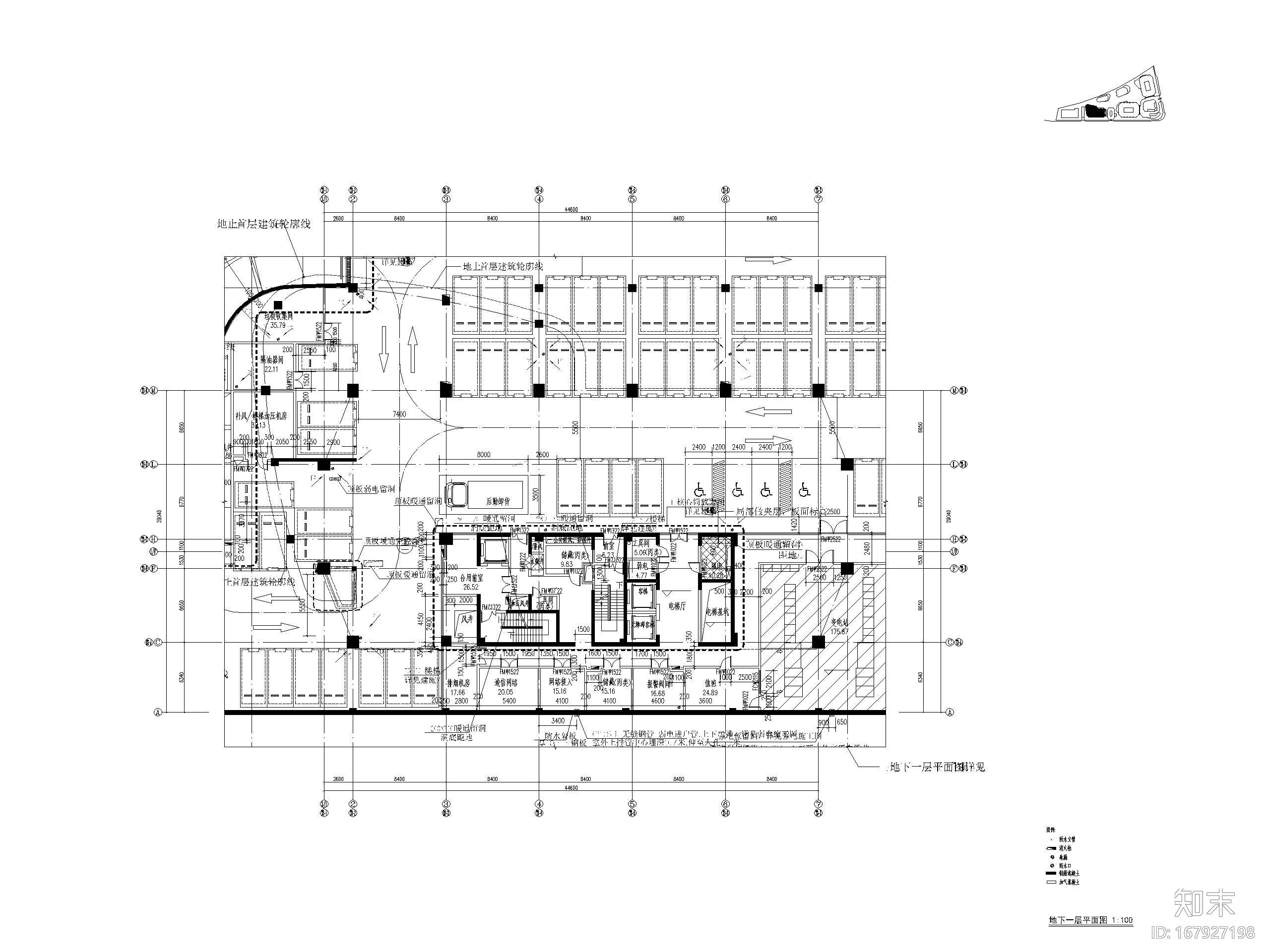 南站一期T3接待区办公室全专业施工图cad施工图下载【ID:167927198】