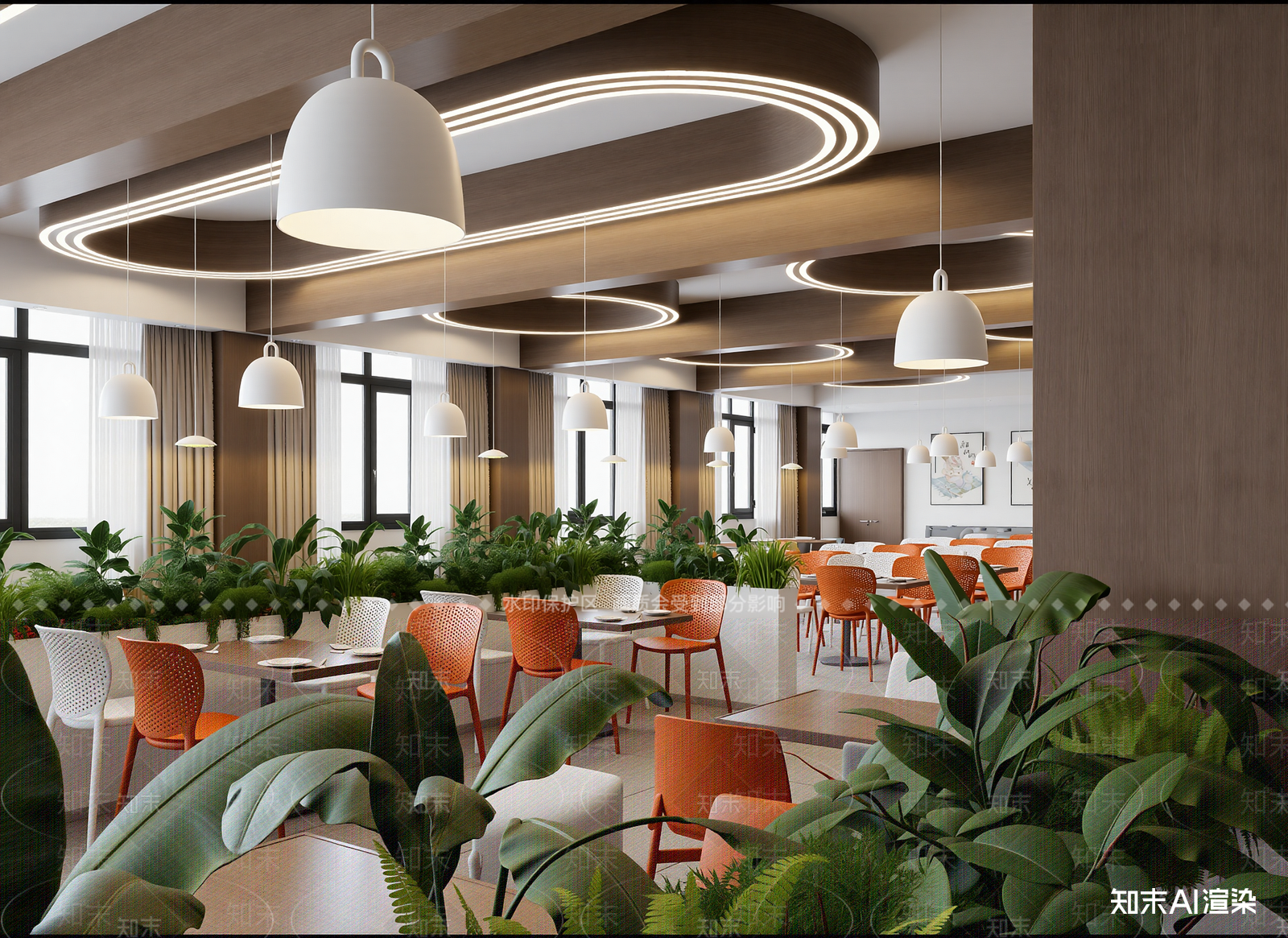 现代咖啡厅3D模型下载【ID:1214618656】