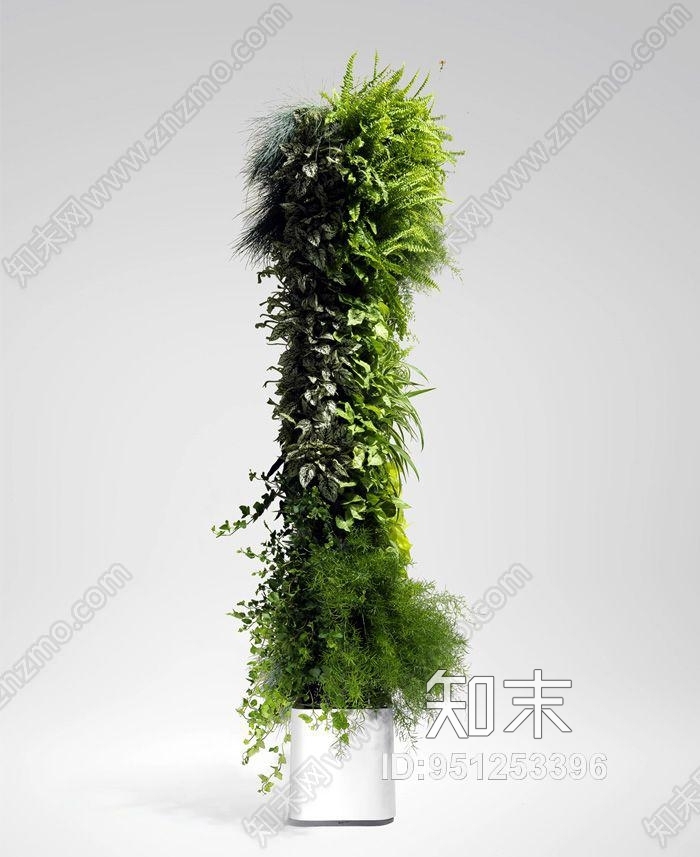 植物墙贴图下载【ID:951253396】