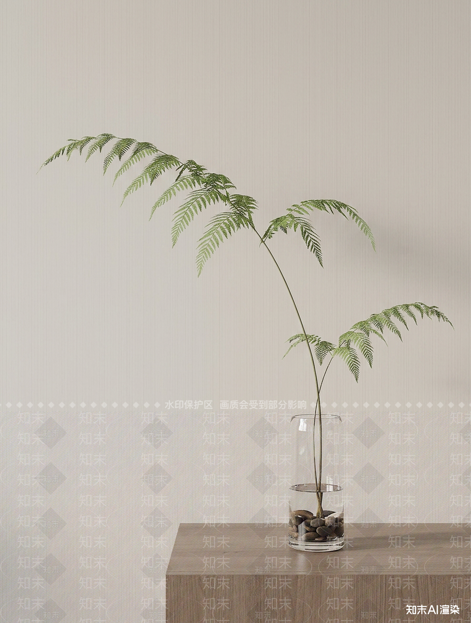 艺术绿植草本植物3D模型下载【ID:1227359903】
