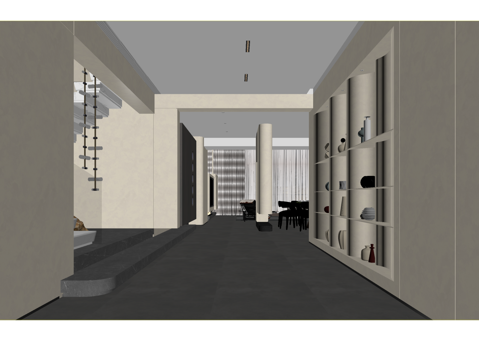 意式玄关3D模型下载【ID:1215128231】