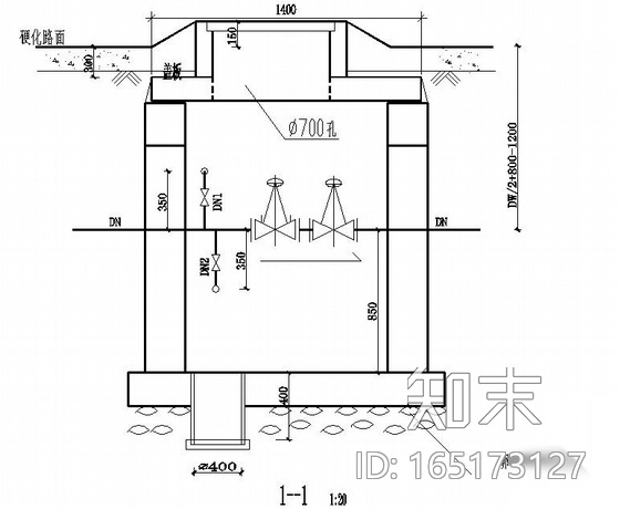 北方室外采暖总图cad施工图下载【ID:165173127】
