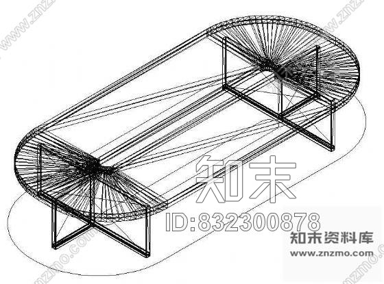 图块/节点办公家具CAD模型5施工图下载【ID:832300878】