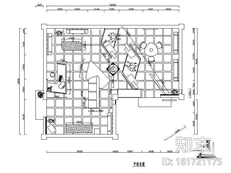 某玩具专卖店设计图cad施工图下载【ID:161721175】