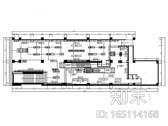 [原创]国内知名运动品牌旗舰店施工图施工图下载【ID:165114168】