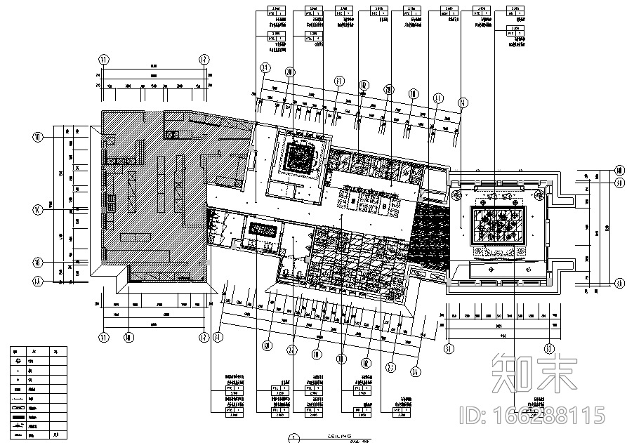 [江苏]雅韵阁酒店空间设计施工图（附效果图）cad施工图下载【ID:166288115】