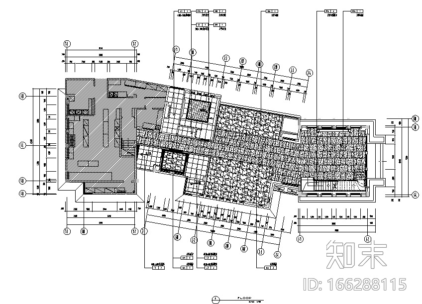 [江苏]雅韵阁酒店空间设计施工图（附效果图）cad施工图下载【ID:166288115】