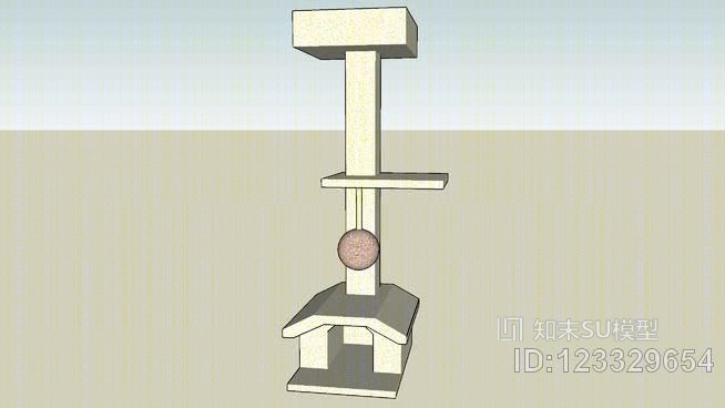 猫树SU模型下载【ID:123329654】
