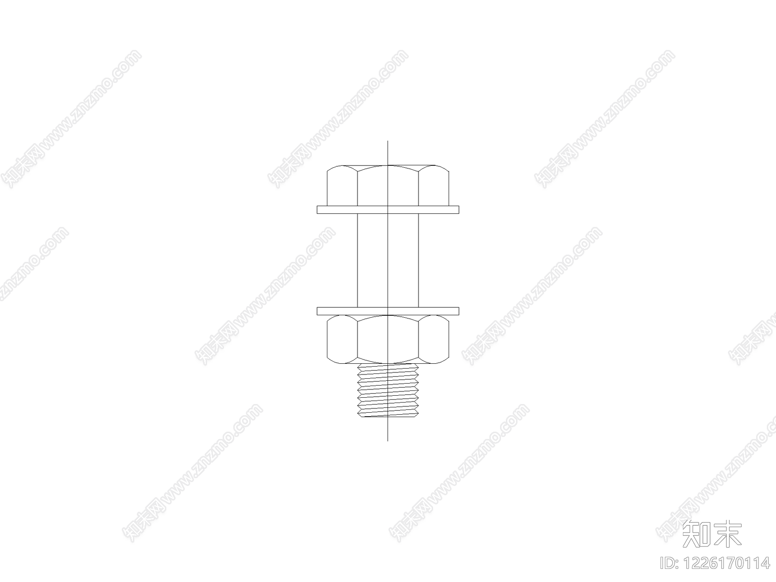 现代五金管件CAD图纸