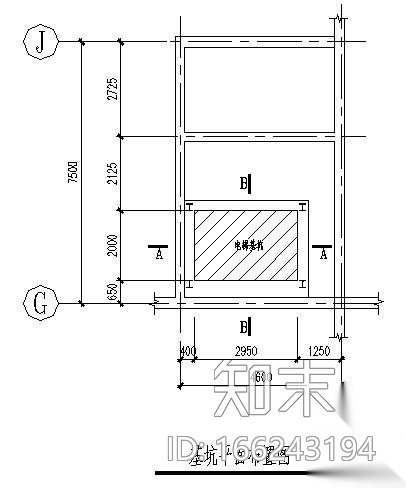 电梯井结构施工图（正规设计院）cad施工图下载【ID:166243194】