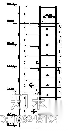 电梯井结构施工图（正规设计院）cad施工图下载【ID:166243194】