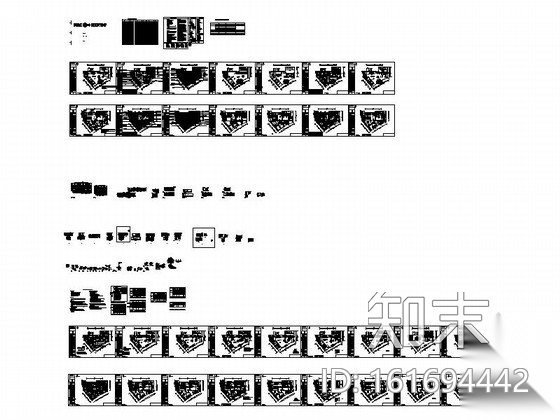 [青岛]工商银行某路支行室内装修图cad施工图下载【ID:161694442】