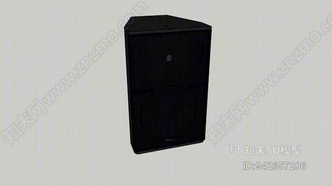 扬声器SU模型下载【ID:942857206】