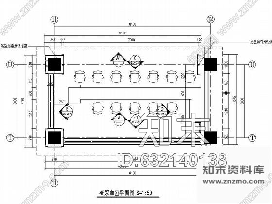 施工图吉林某四层医院室内装修施工图cad施工图下载【ID:632140138】