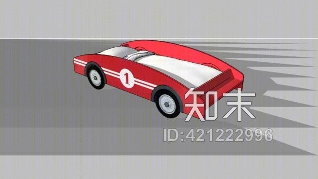 汽车电路的孩子床红房子，世界135677，参考文献，246,50欧元的价格SU模型下载【ID:421222996】