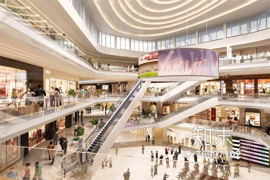 【凯里森】南京江宁景枫kingmo购物中心施工图(金螳螂深化)1.