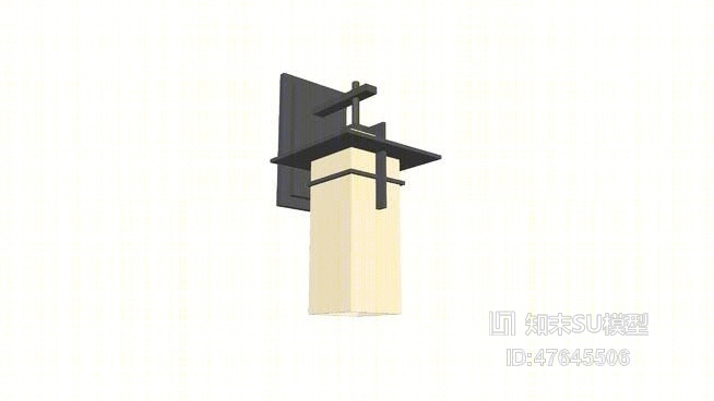壁灯SU模型下载【ID:47645506】