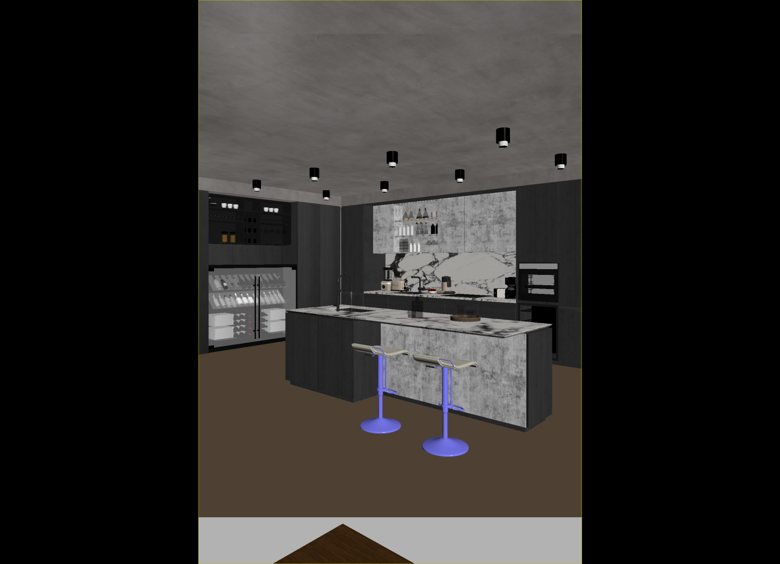酒吧3D模型下载【ID:1214614934】