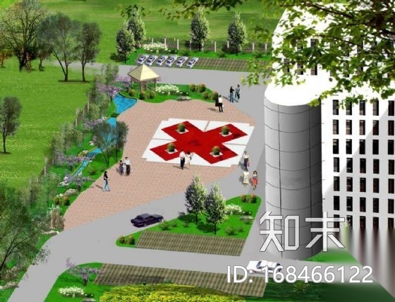 某医院环境效果图cad施工图下载【ID:168466122】