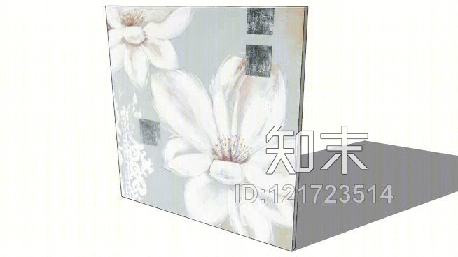 玉兰白帆布，房屋的世界。参考文献：130.526价格：69€SU模型下载【ID:121723514】