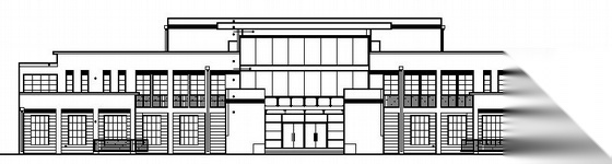 [成都]某三层办公楼建筑施工图cad施工图下载【ID:151399129】