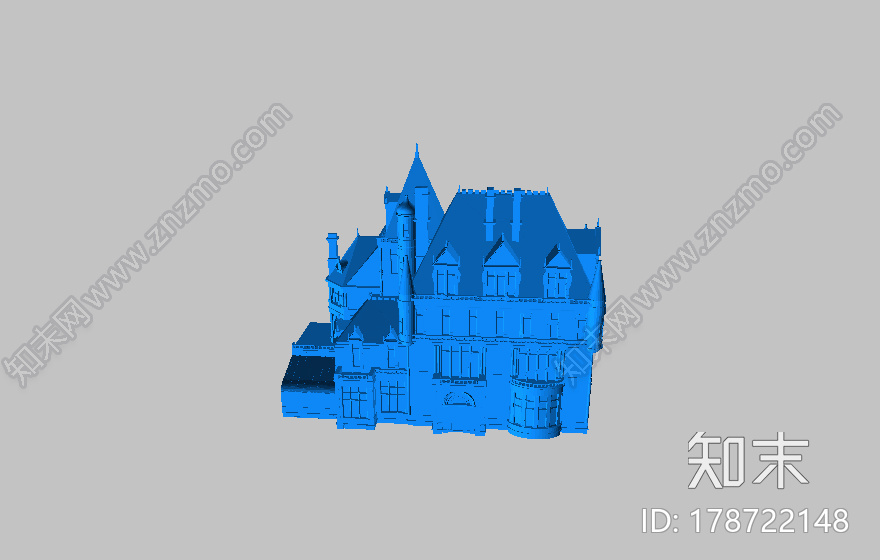 房子模型3d打印模型下载【ID:178722148】