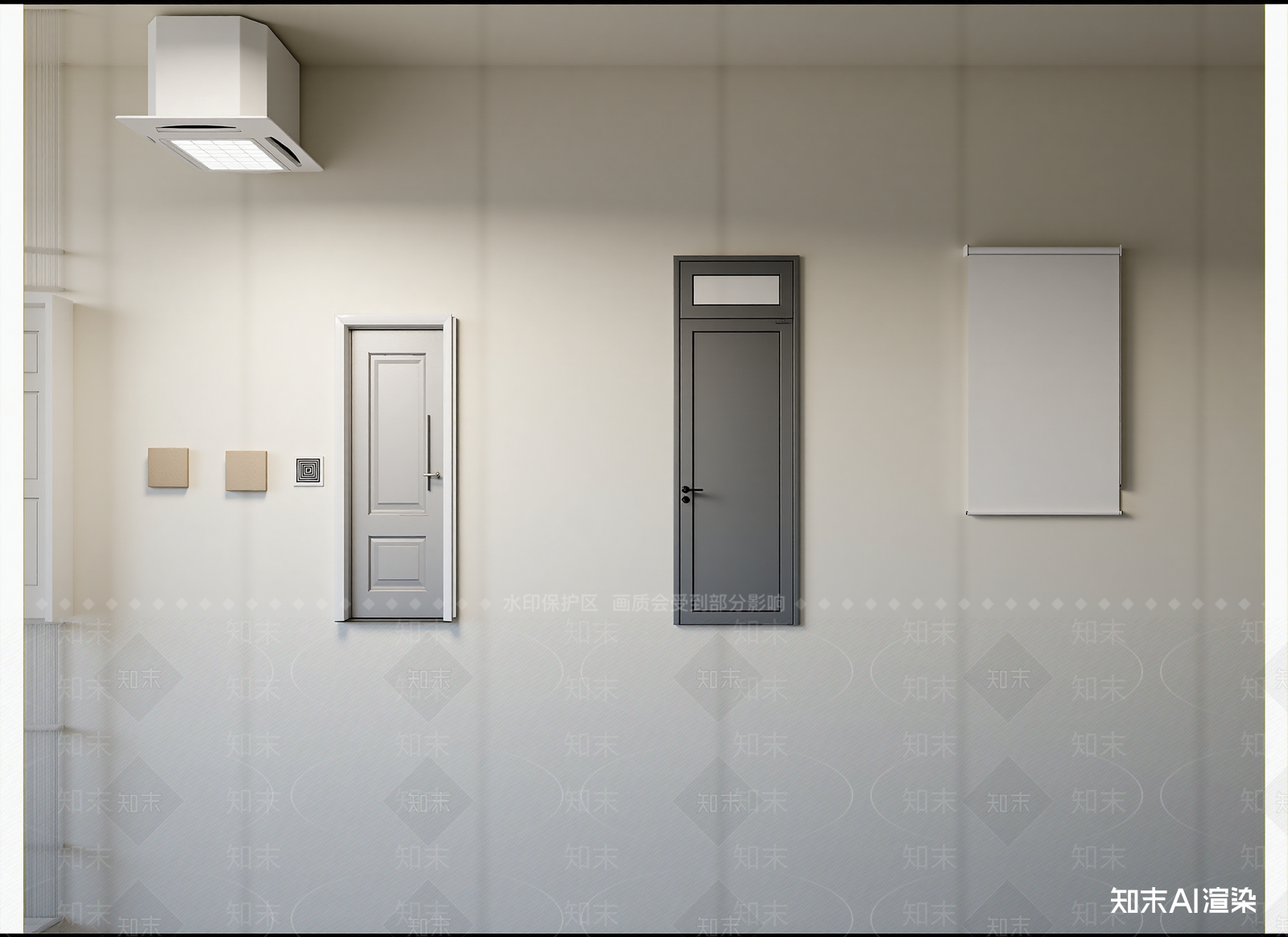 现代单开门3D模型下载【ID:1215016705】