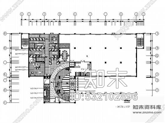 施工图厦门某办公空间设计图cad施工图下载【ID:532102896】