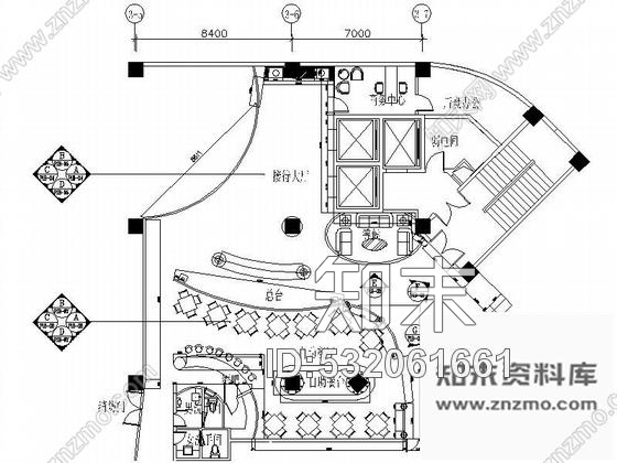 施工图皇家酒店电梯厅装修图施工图下载【ID:532061661】