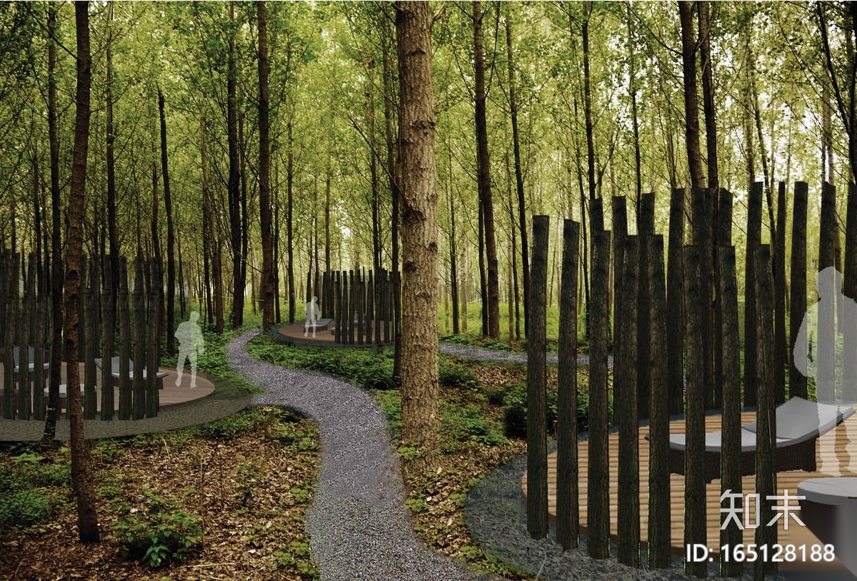 [山东]本土特色湿地公园田园区景观深化方案cad施工图下载【ID:165128188】