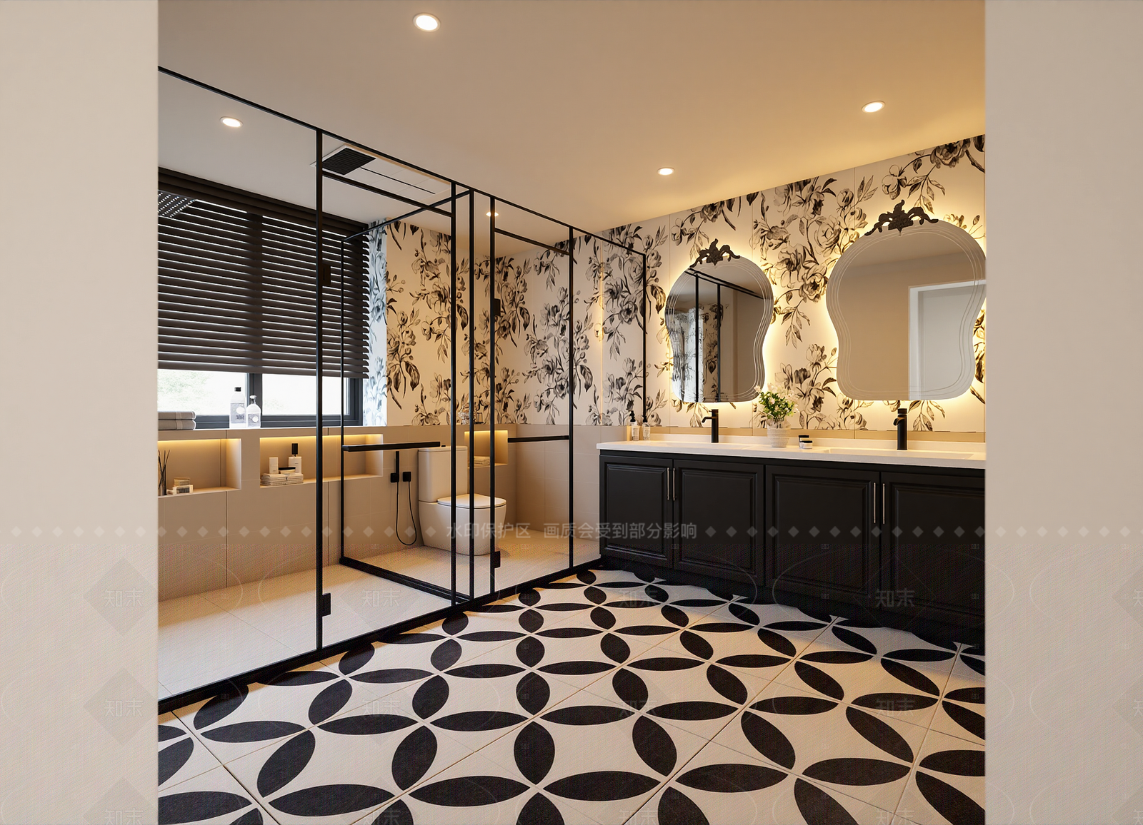 美式卫生间3D模型下载【ID:1214564342】