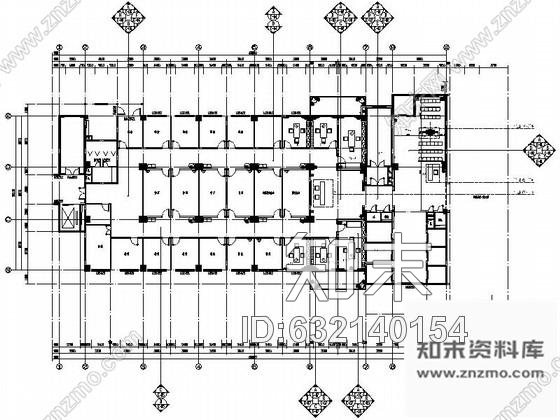 施工图贵阳某中医附属医院名医堂室内装修图含方案cad施工图下载【ID:632140154】