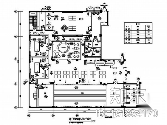 主题酒店康体娱乐区施工图施工图下载【ID:161984170】
