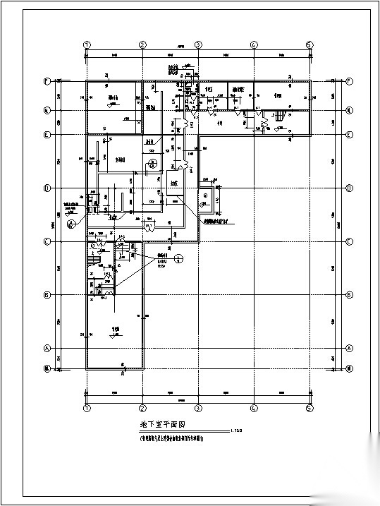 现代多层购物中心商业建筑设计施工图CADcad施工图下载【ID:151452127】