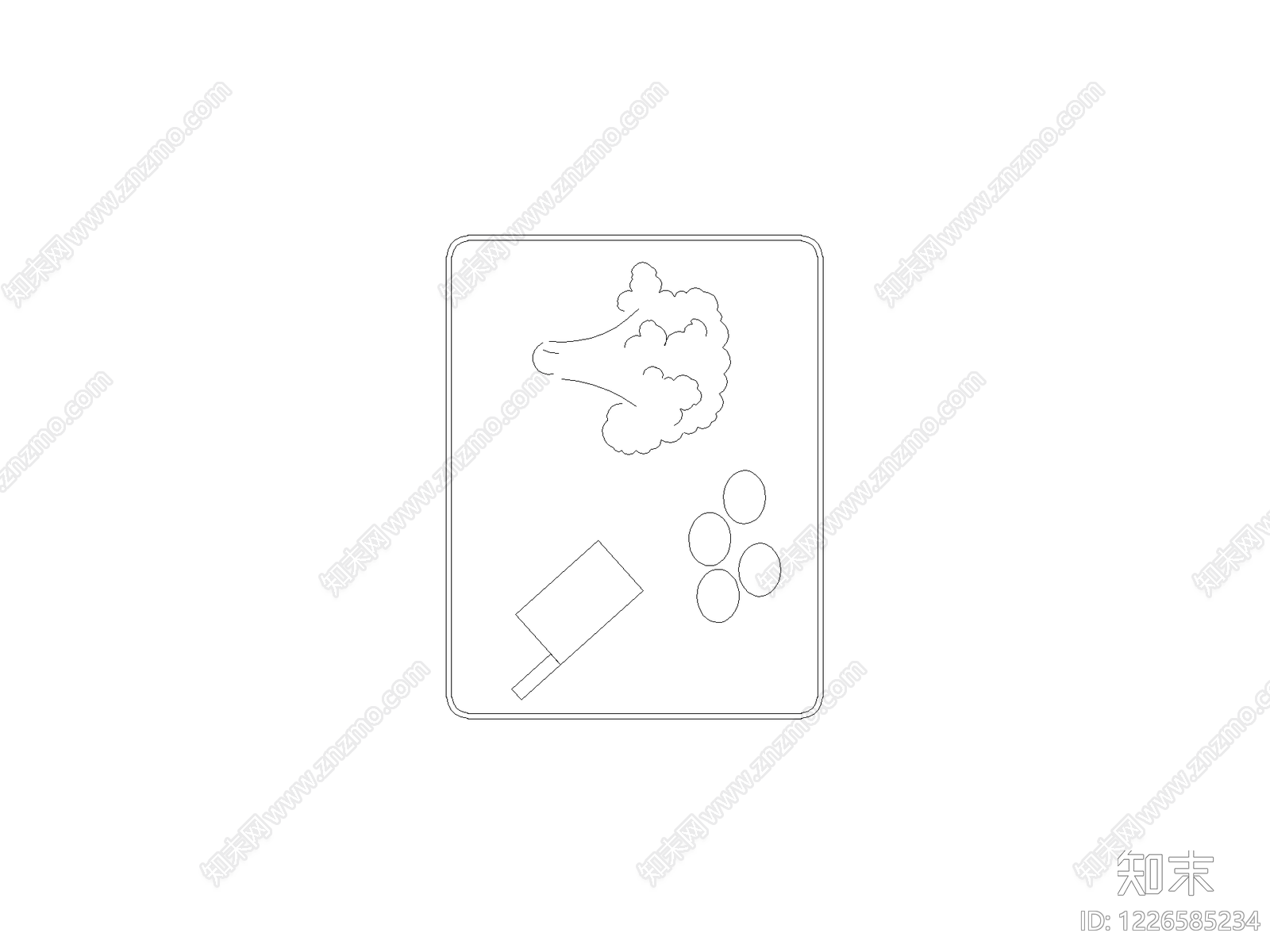 现代图库CAD图纸