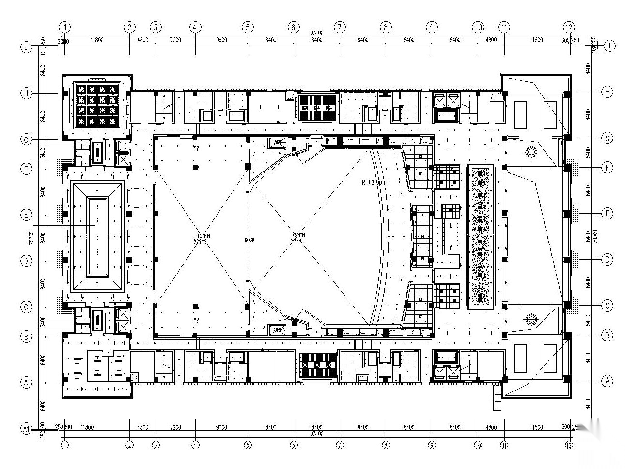 京杭之心扬州会议中心施工图·附设计方案——金螳螂设计施工图下载【ID:160712175】