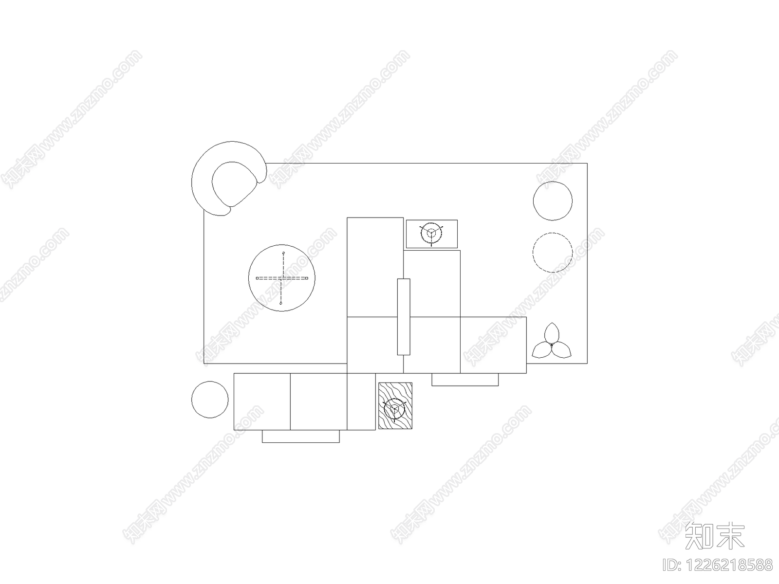 现代,极简家装图库CAD图纸