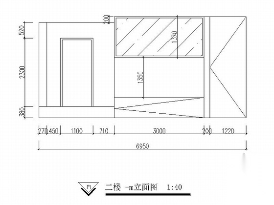 [山东]某村镇银行室内装修施工图（含效果和实景）cad施工图下载【ID:160702449】