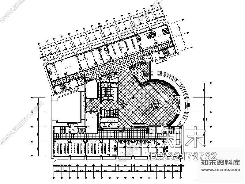 图块/节点某医院平面布置图施工图下载【ID:832178762】
