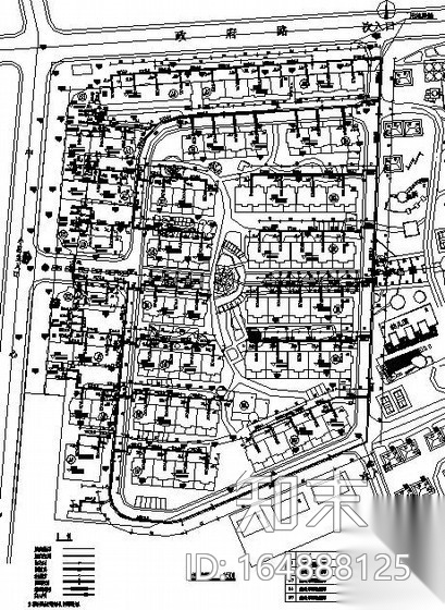 住宅小区热力管网施工图施工图下载【ID:164888125】