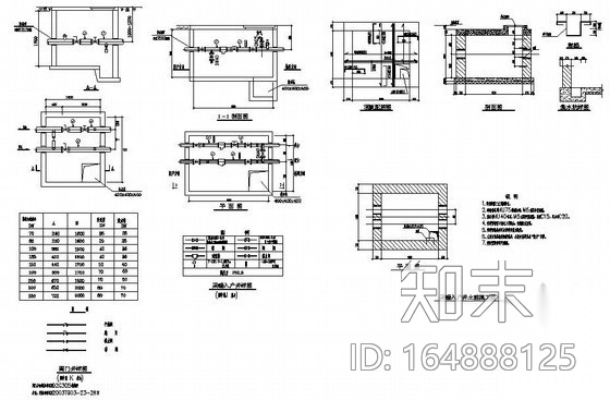住宅小区热力管网施工图cad施工图下载【ID:164888125】